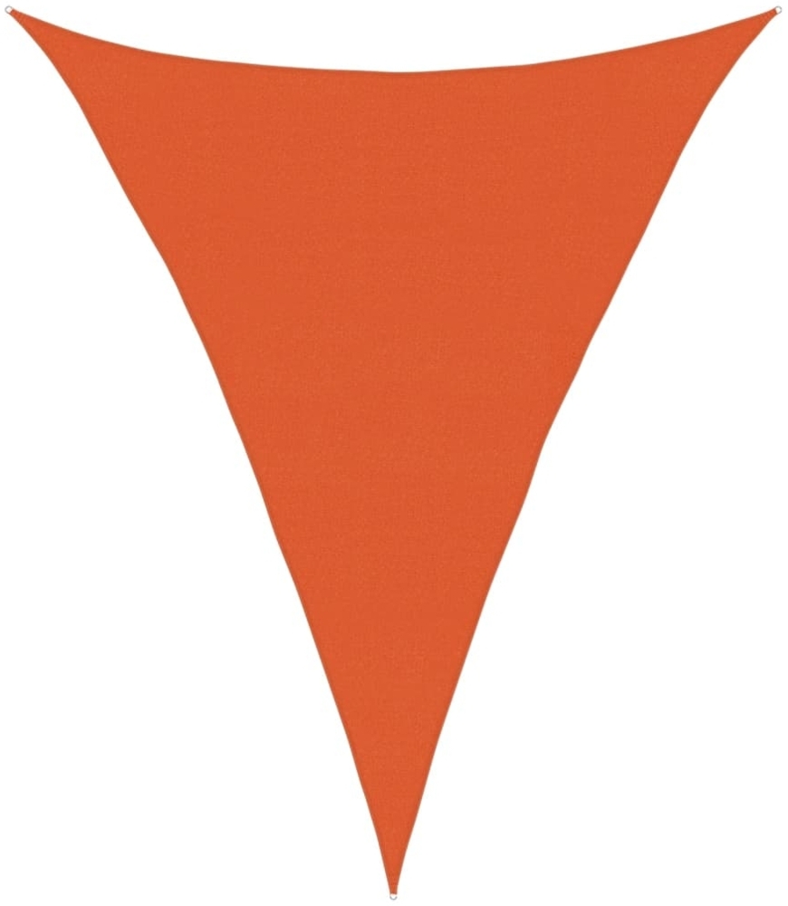 vidaXL Sonnensegel 160 g/m² Orange 4x5x5 m HDPE 311701 Bild 1