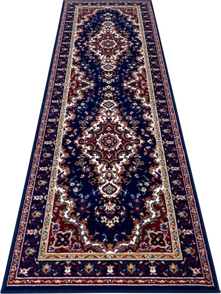 Home affaire Läufer Oriental, Made in Belgium, rechteckig, Höhe: 7 mm, Läufer, Brücke, Kurzflor, Orient-Optik, mit Bordüre, gewebt Bild 1