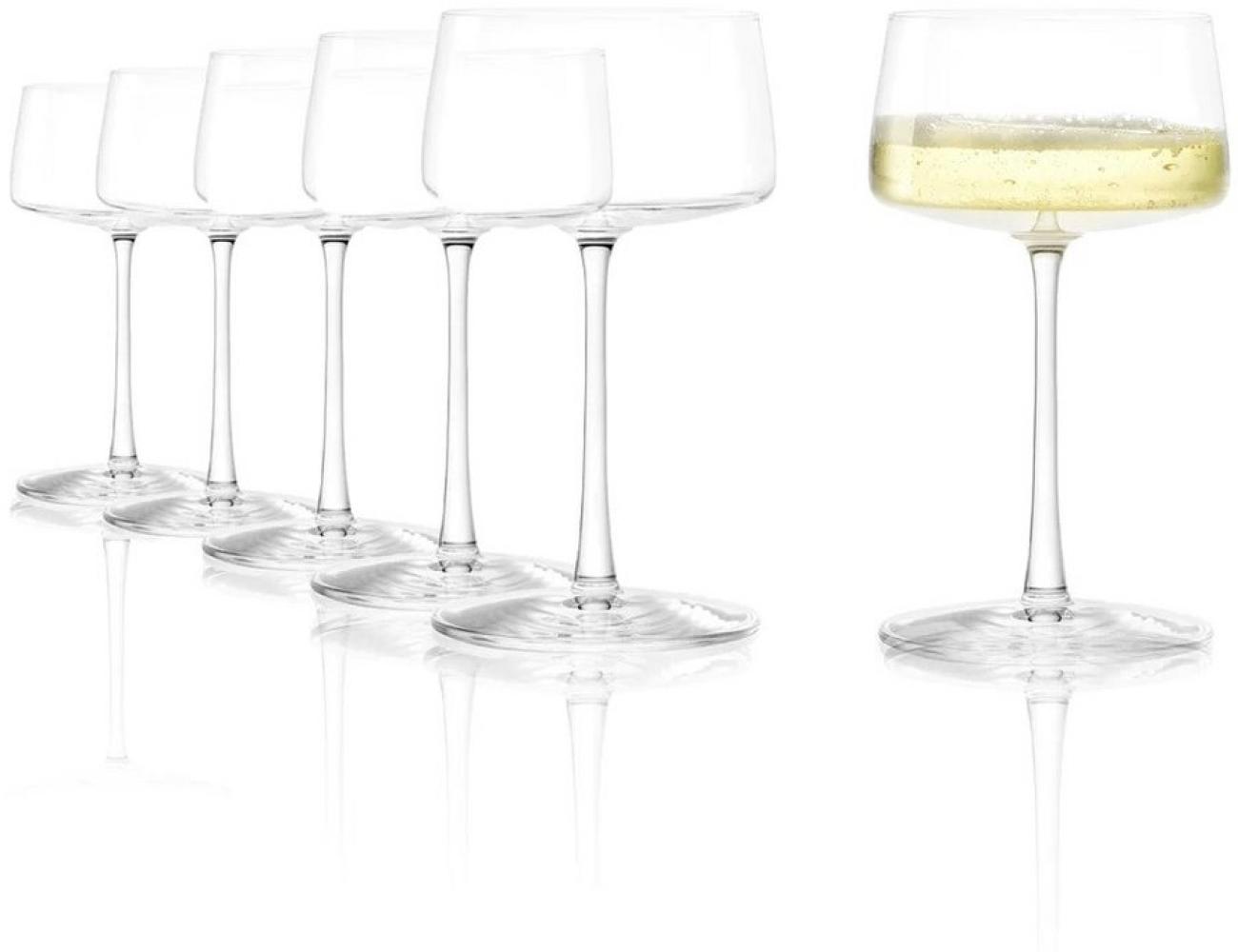 Stölzle Sektglas Stölzle Lausitz Power Champagnerschale 6er Set, Glas Bild 1