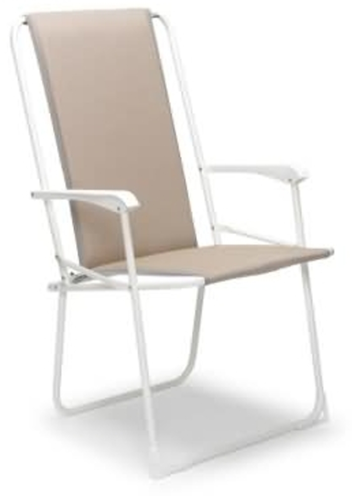 Best Klappstuhl Chiemsee 34216922 hoch beige Bild 1