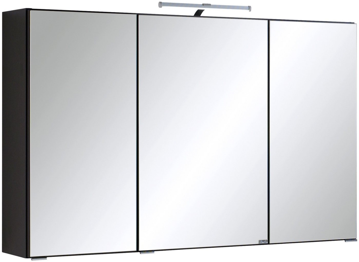 welltime Spiegelschrank Texas Breite 100 cm, mit LED-Aufbauleuchte Bild 1