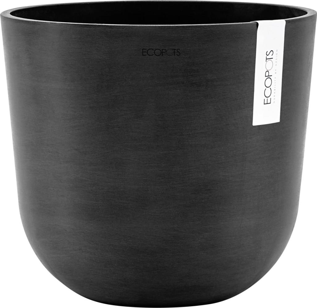 Ecopots Pflanztopf Oslo Ø 25 x 21,8 cm dunkelgrau Bild 1