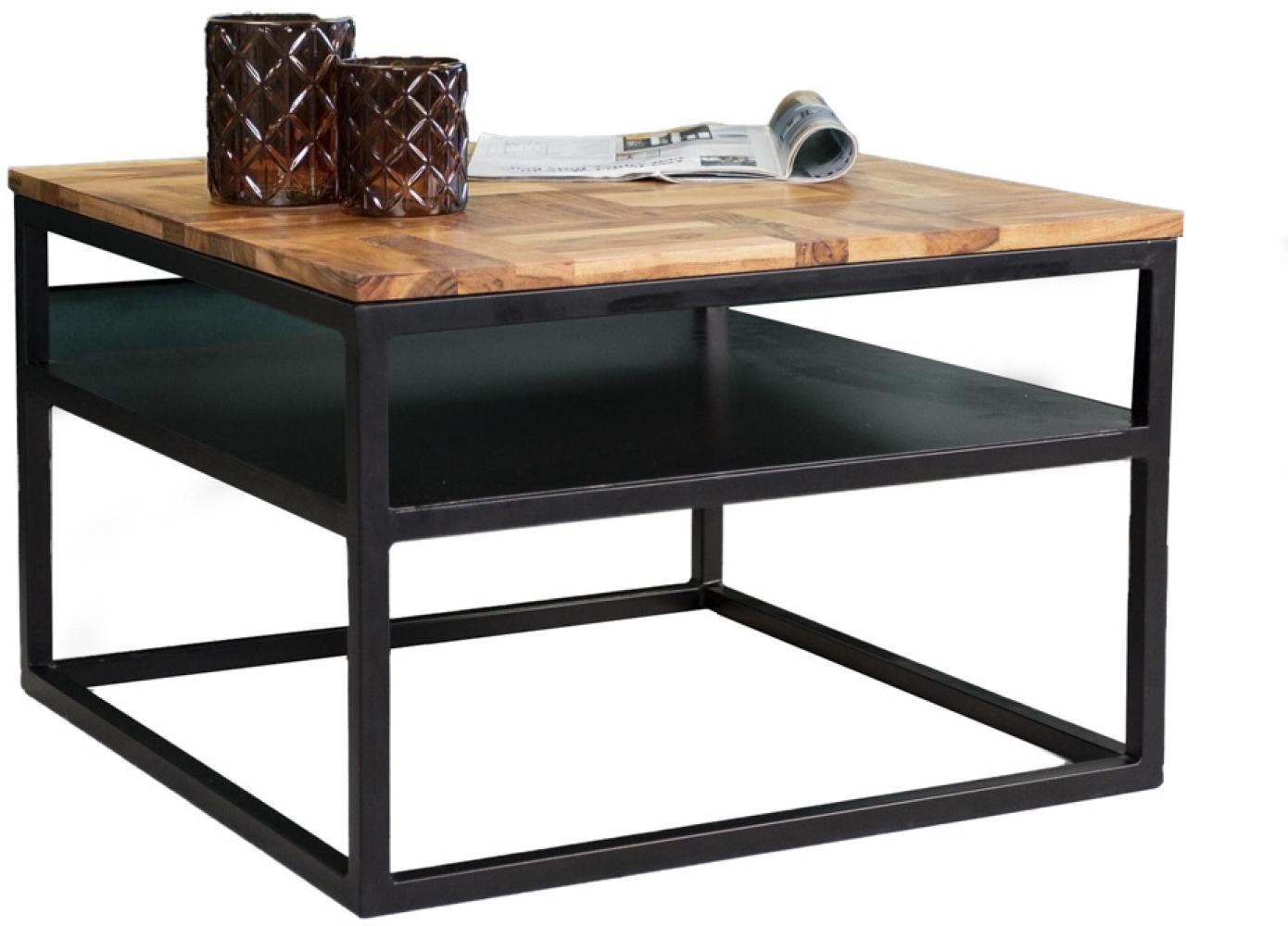 Couchtisch 'Harris ', Industrial Mangoholz, 60x60 Bild 1