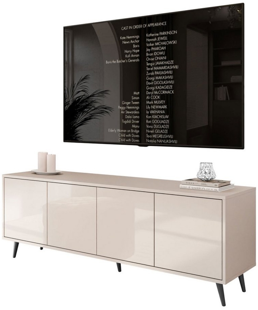 Lookway TV-Schrank SANAYI in Kaschmir mit eleganten Füßen Breite: 156 cm Bild 1