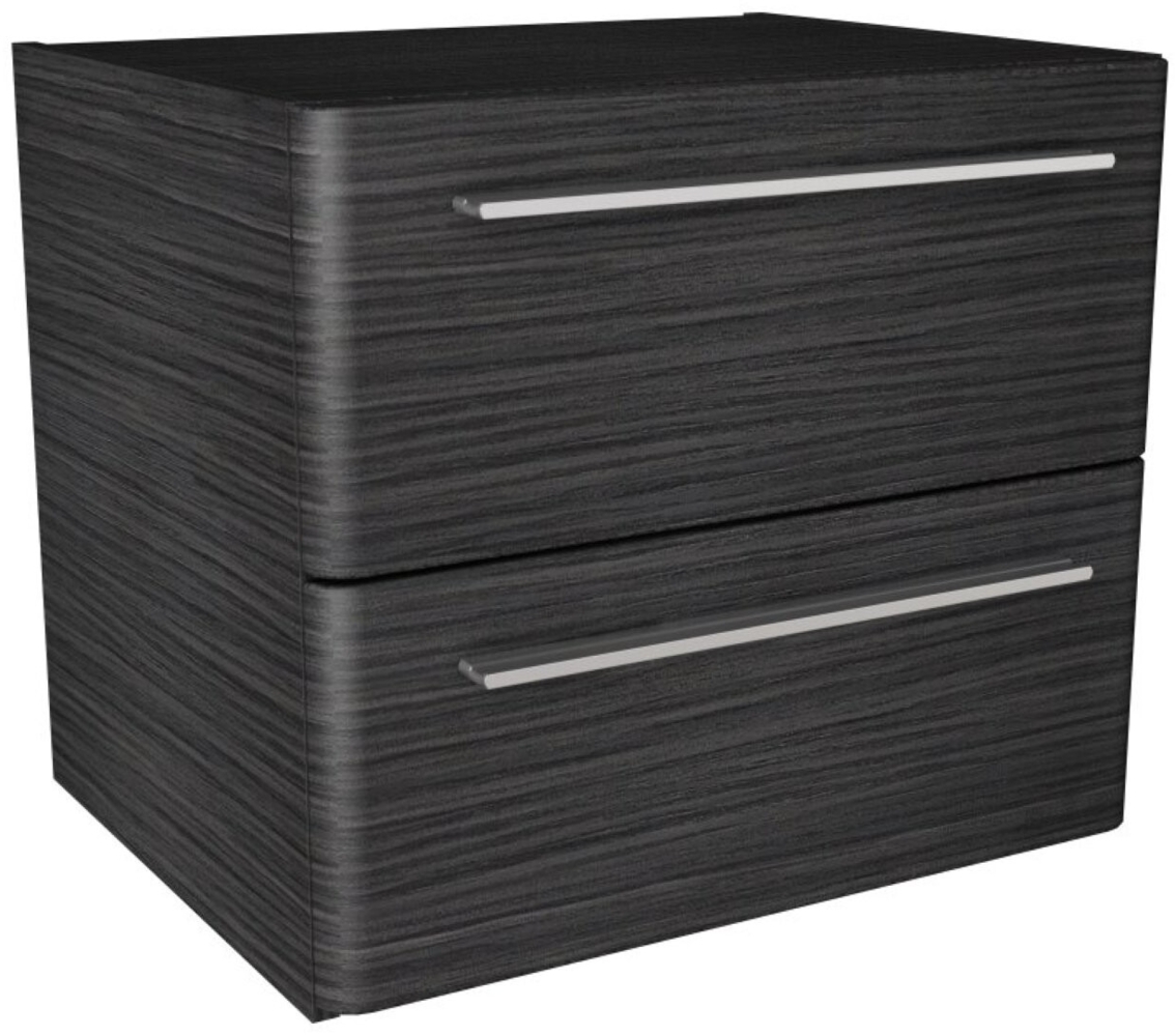 Lanzet K8 Waschtischunterschrank 56 cm Schwarz Bild 1