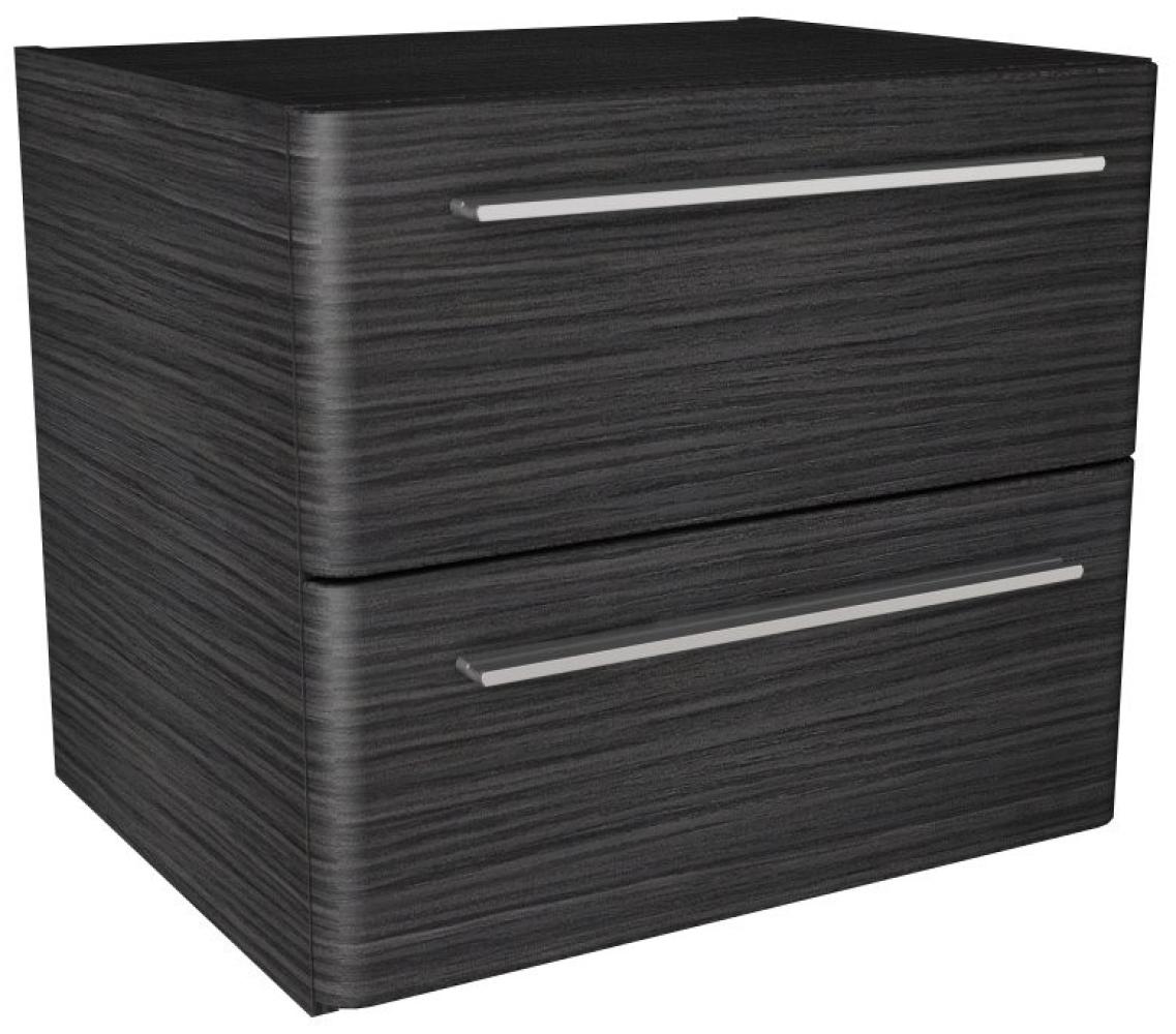 Lanzet K8 Waschtischunterschrank 56 cm Schwarz Bild 1