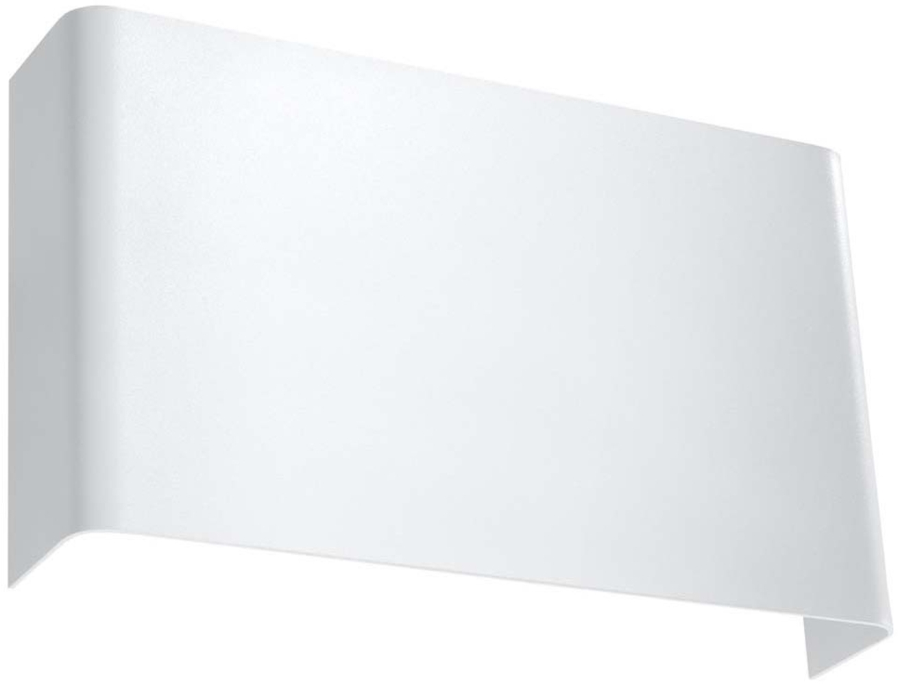 Wandleuchte, Weiß, Stahl, UP DOWN, L 25 cm Bild 1