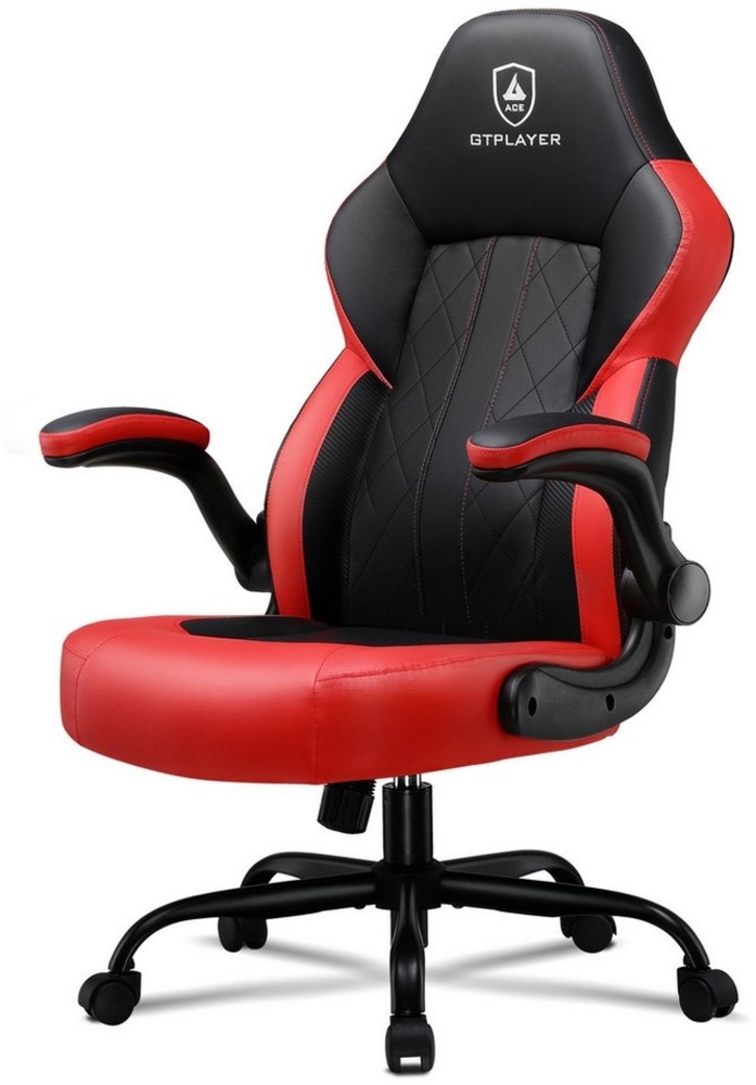 GTPLAYER Gaming-Stuhl Bürostuhl Gaming Stuhl Ergonomischer Schreibtischstuhl Drehstuhl (Packung), Gamer Stuhl mit verstellbaren Armlehnen Belastung 150 kg Bild 1