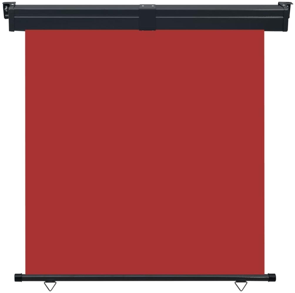 vidaXL Balkon-Seitenmarkise 165x250 cm Rot 48433 Bild 1