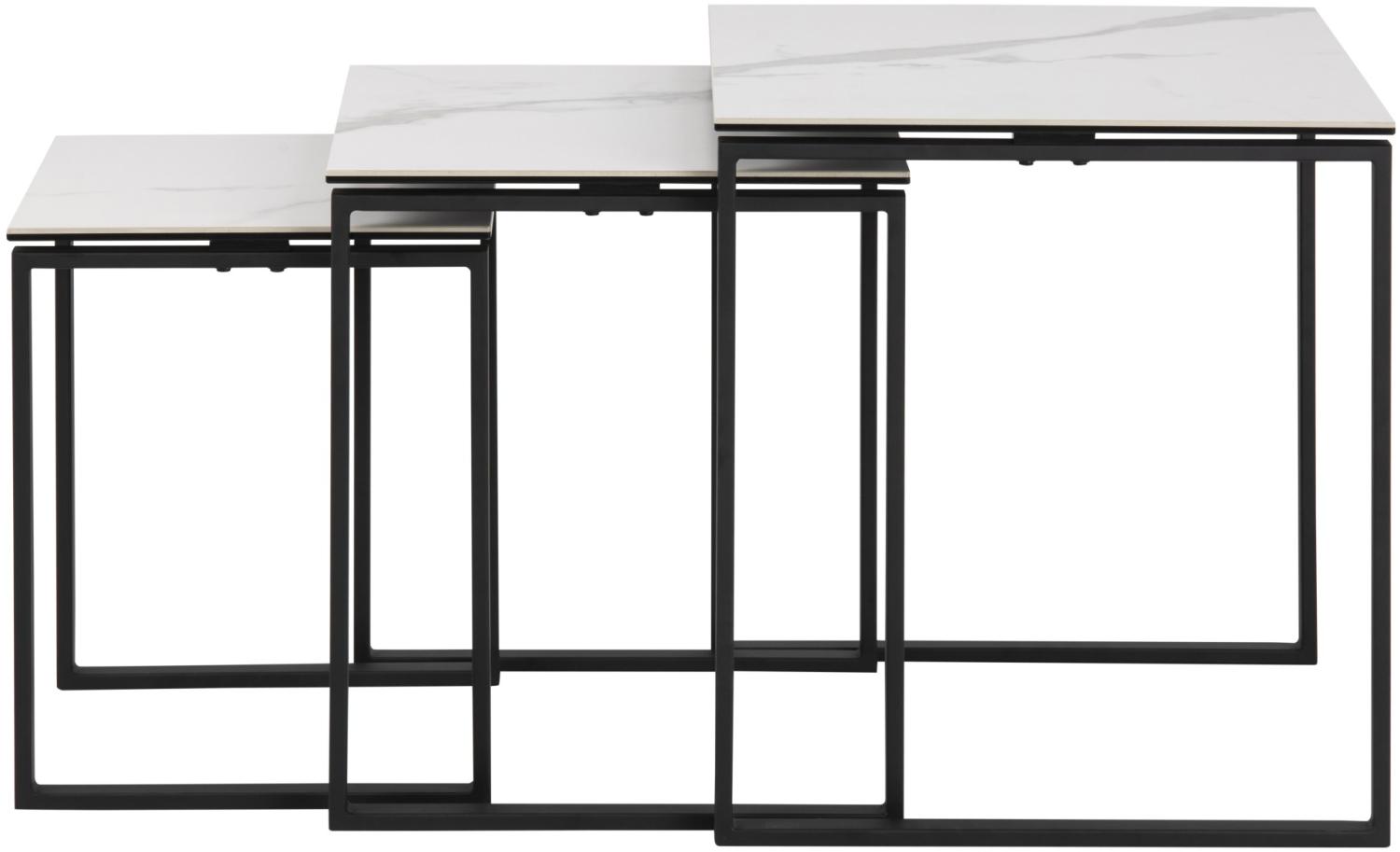 Kamma Einschubtische Set 3 Stk Beistelltisch Sofatisch Stubentisch Wohzimmer Bild 1