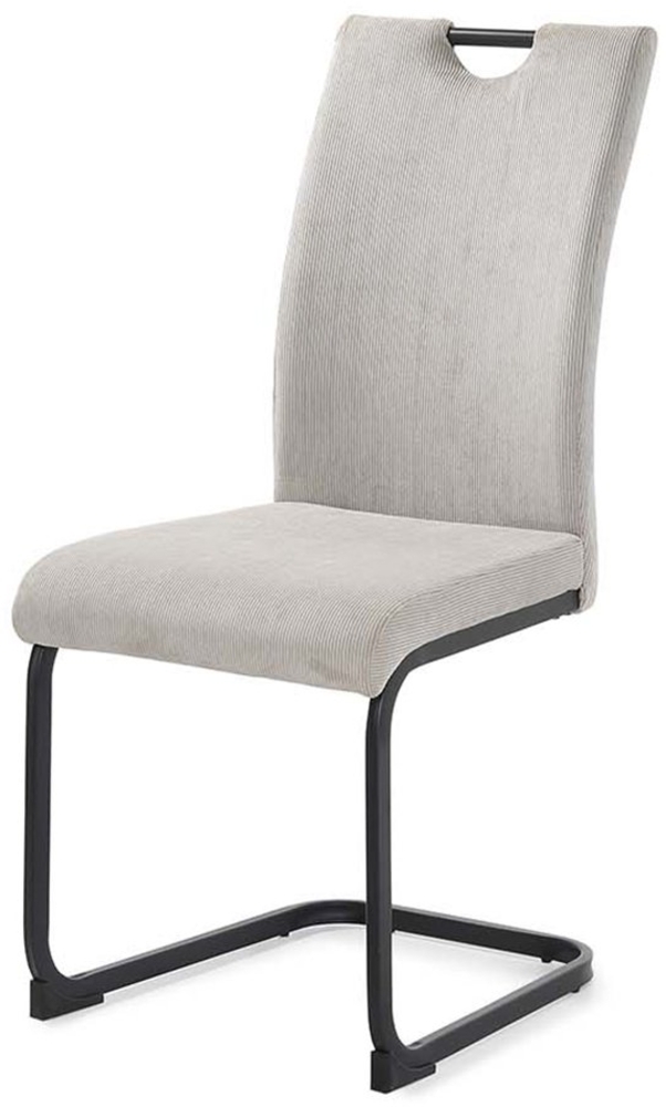 Schwingstuhl Moritz / Max, Metall, Polyester, Grau, 44 x 98 x 58 cm Bild 1