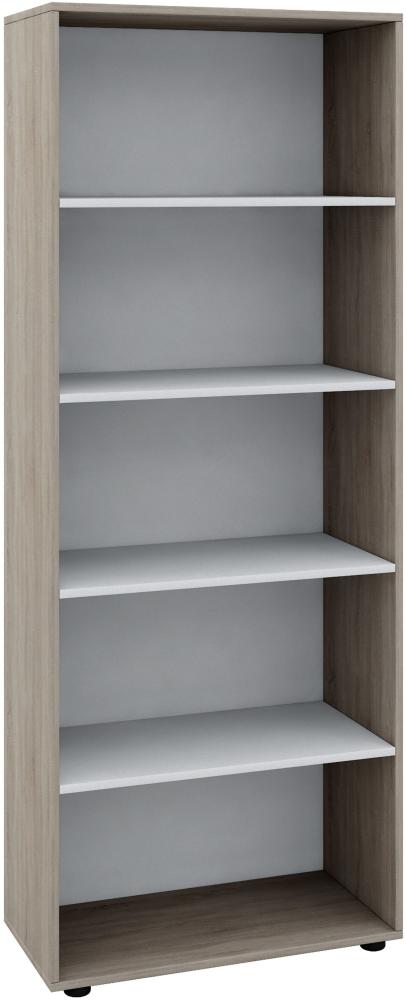 Mehrzweckschrank Kleiderschrank Hochschrank Garderobe Flur Schrank Eiche Dekor Bild 1