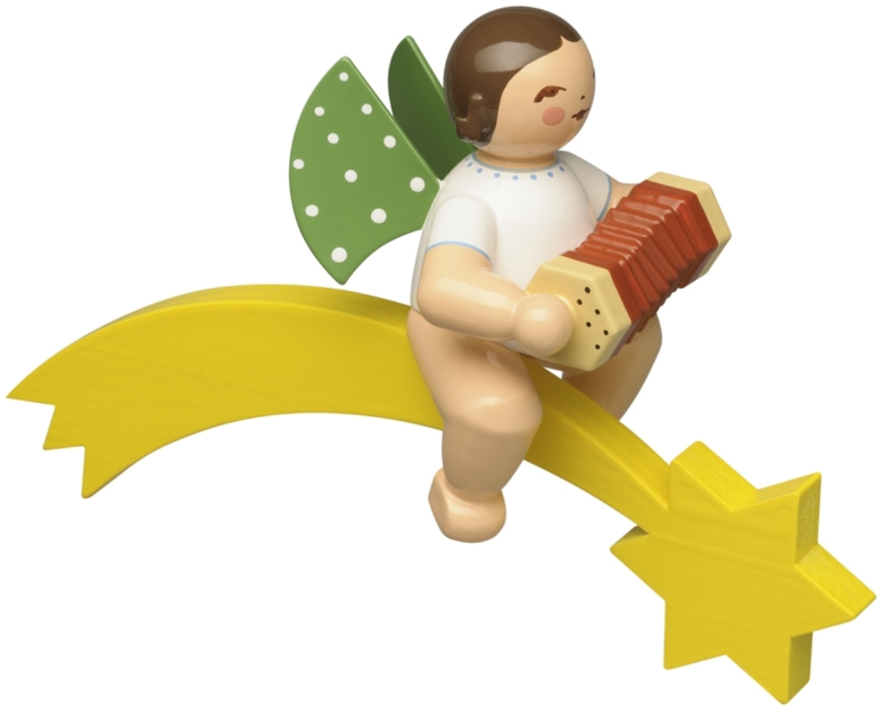 Wendt & Kühn Engel mit Konzertina, auf Komet Bild 1