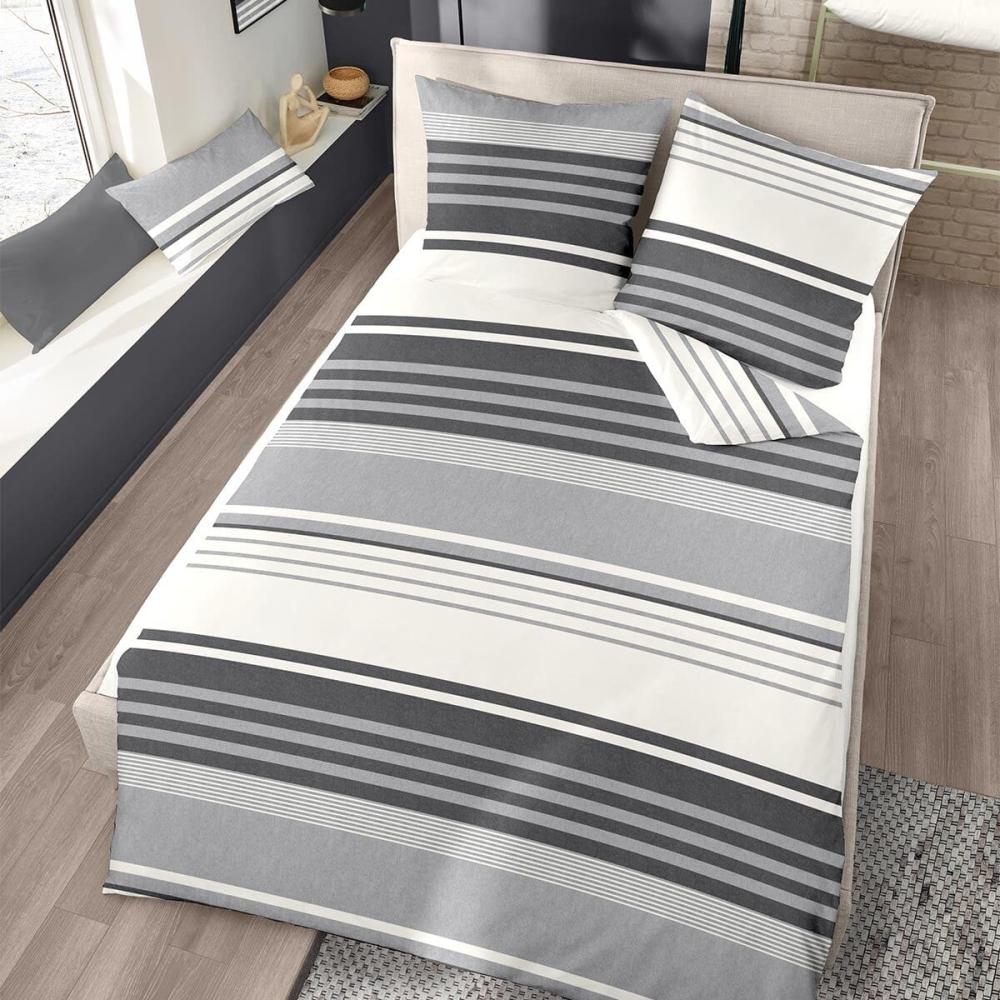 Traumschlaf Melange Flanell Bettwäsche Montreal|200x220 cm + 2x 80x80 cm Bild 1