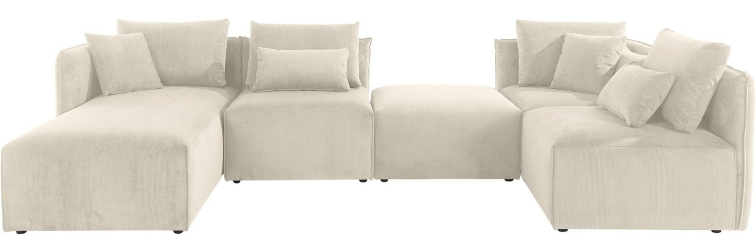 OTTO home Wohnlandschaft Nöre U-Form, 5 Teile, in vielen Bezugsqualitäten und Farben s. auch "Nöre" Bild 1