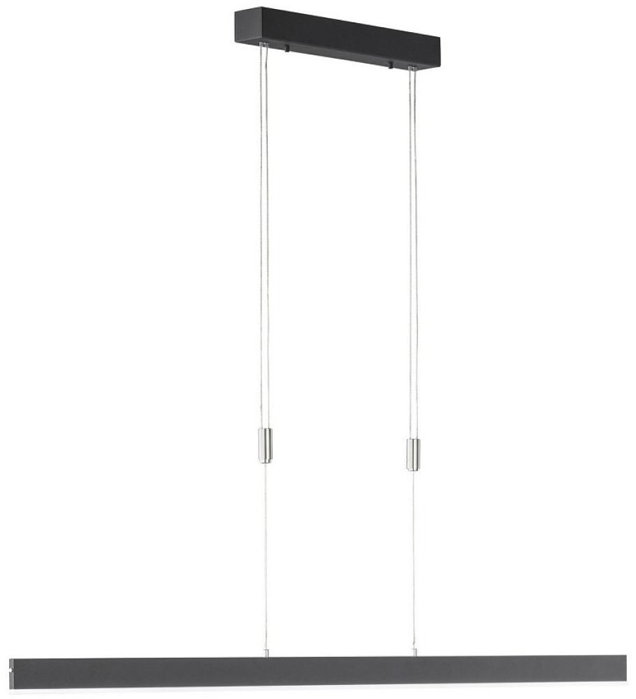 SCHÖNER WOHNEN-Kollektion LED-Pendelleuchte STRAIGHT sandschwarz 860023 Bild 1