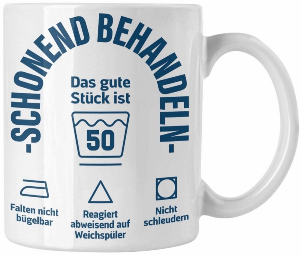 Trendation Tasse Trendation - 50. Geburtstag Geschenkidee Frau Frauen Männer Mann Tasse Bild 1