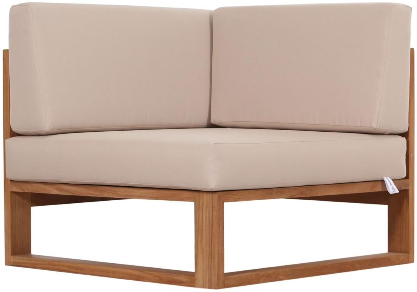 Outdoor Eckteil Ecksofa Molveno aus Teak von Teako Design Bild 1