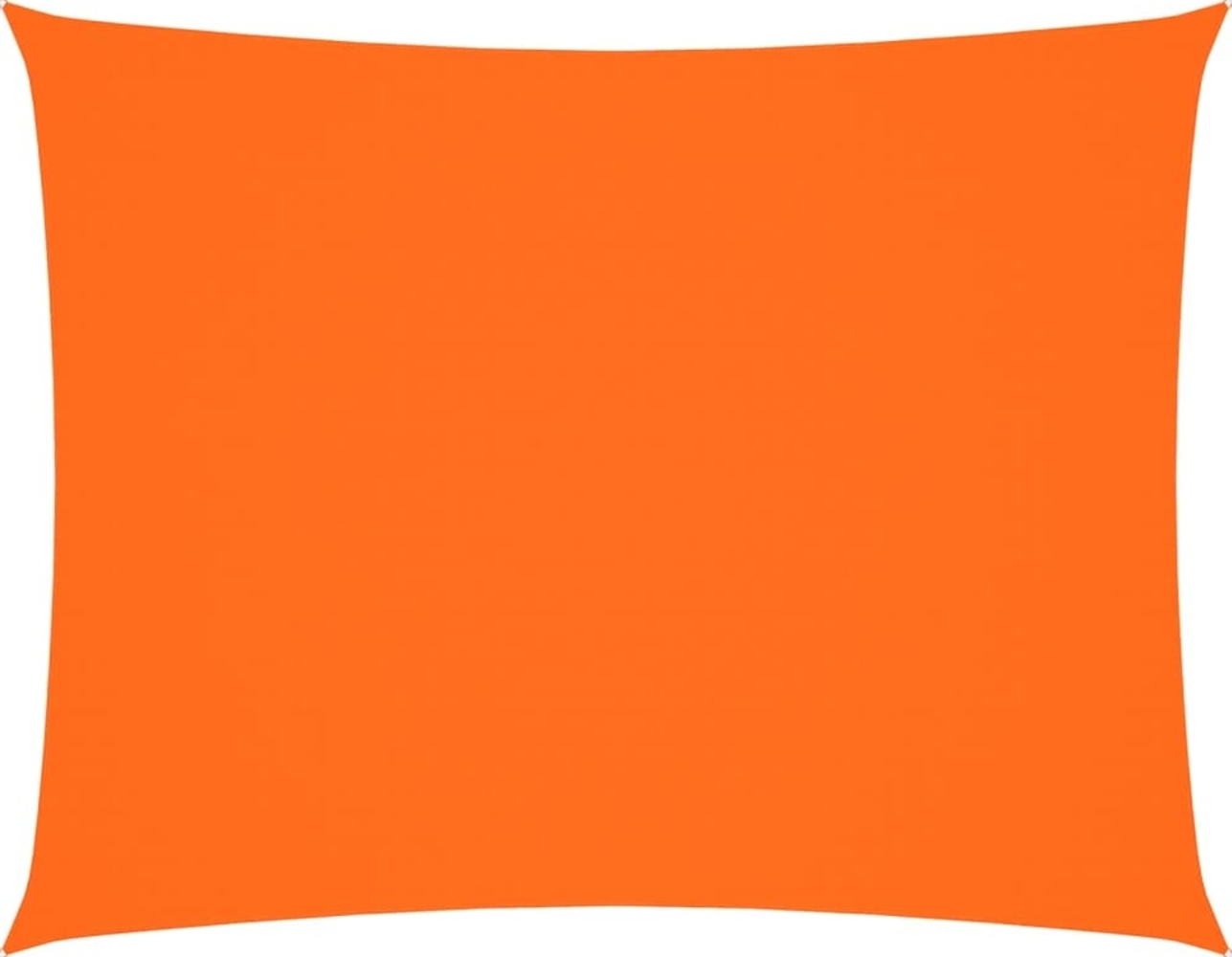 vidaXL Sonnensegel Oxford Gewebe Rechteckig 3,5x5 m Orange Bild 1