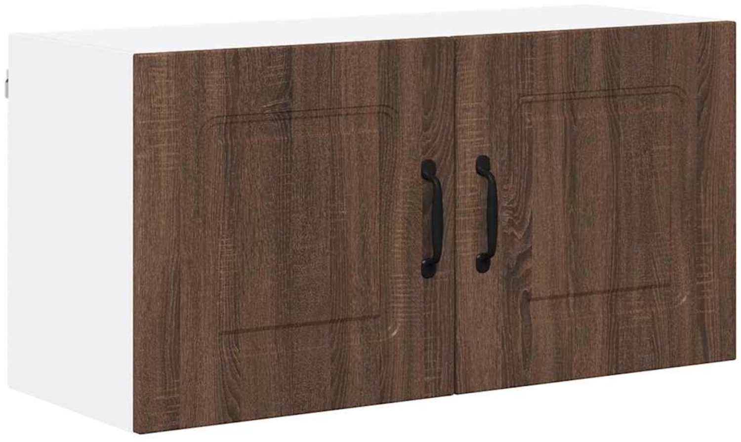 vidaXL Küchenwandschrank mit Regal Braun Eichen-Optik 80 x 31 x 40 cm 884588 Bild 1