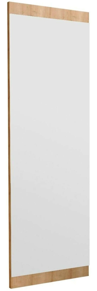 Dmora Spiegel Fiammetta, Spiegel mit Rahmen, Wanddekorationsartikel, Spiegeldekoration, 40x2h120 cm, Eiche Bild 1