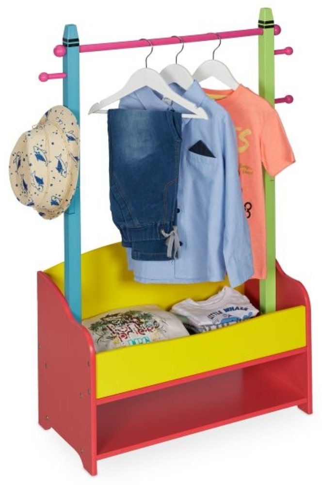 Kinder Kleiderständer mit Ablagen 10037502 Bild 1