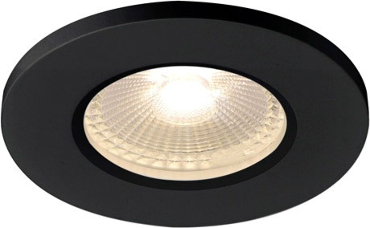 SLV No. 1001015 KAMUELA ECO LED Fire-rated Deckeneinbauleuchte schwarz 3000K 38° IP65 Bild 1