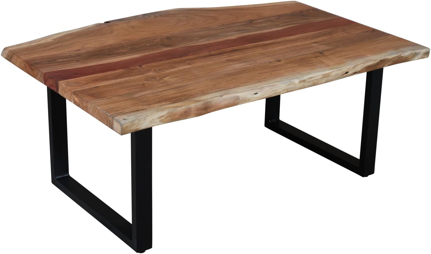 Couchtisch >Coffetable< in Akazie / schwarz - 110x45x65 (BxHxT) Bild 1