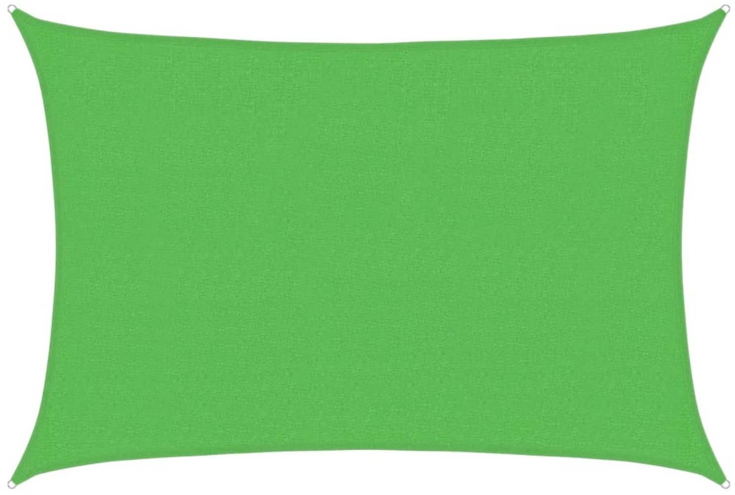 vidaXL Sonnensegel 160 g/m² Hellgrün 2,5x4 m HDPE 311289 Bild 1