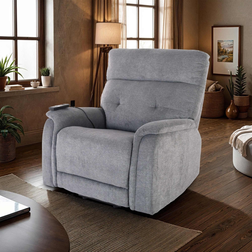 Raburg XXL-Sessel Fernsehsessel mit Aufstehhilfe, Relaxsessel mit Liegefunktion, Samson, elektrisch mit Fernbedienung, 1 Motoren, bis 200 kg Bild 1