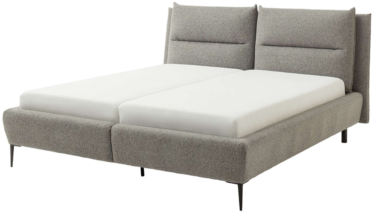 Polsterbett Auckland mit Stauraumfunktion 160x200 Puente blaugrau Bild 1