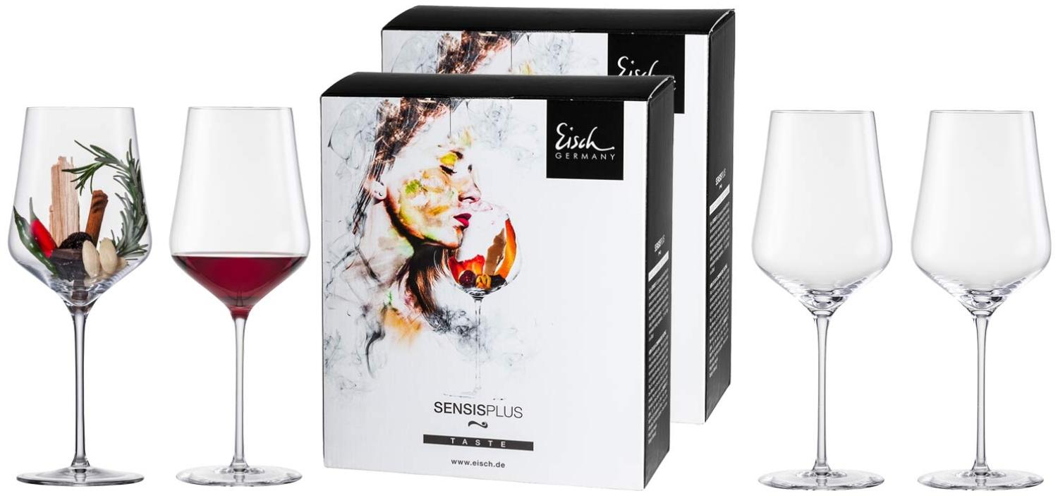 Eisch Sky SensisPlus Bordeauxglas 4er Set im Geschenkkarton Bild 1