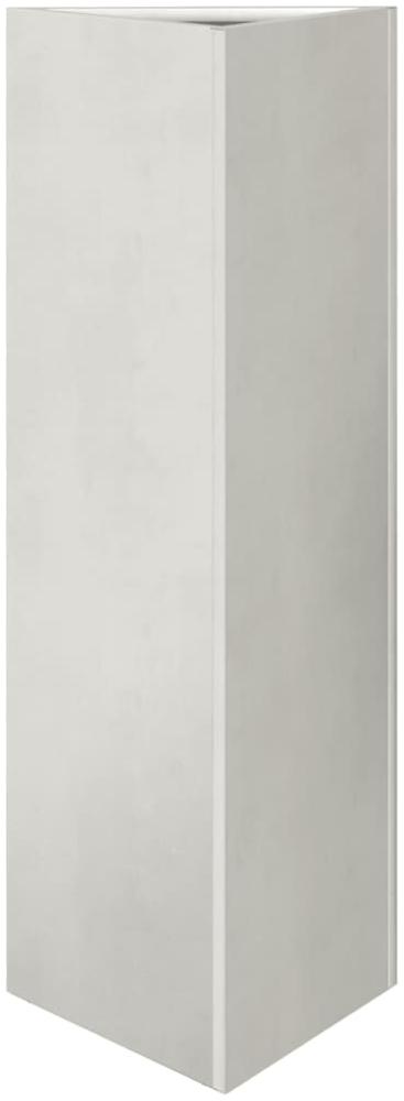 vidaXL Pflanzkübel Dreieckig 30x26x75 cm Edelstahl 851151 Bild 1