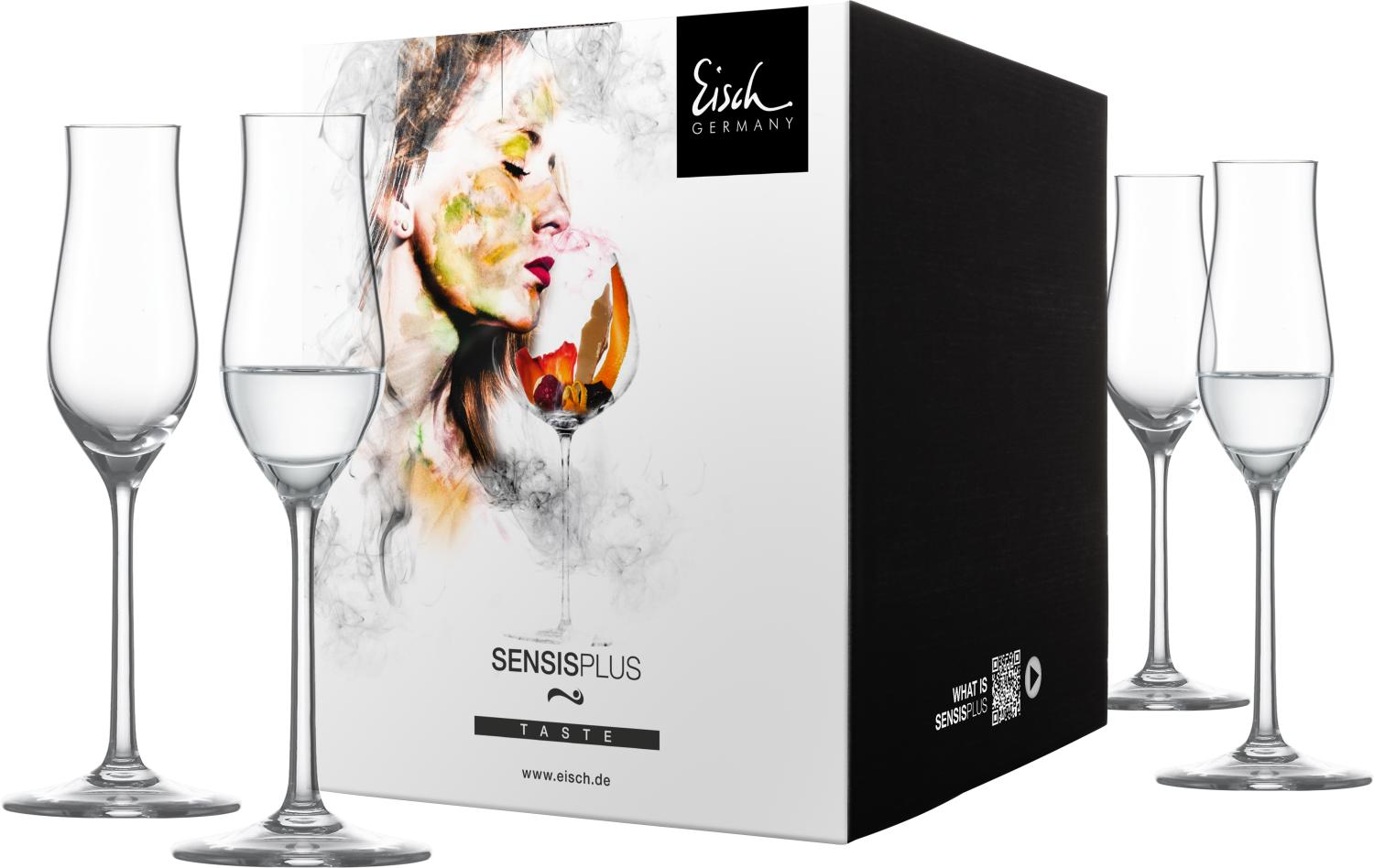 Eisch Grappaglas 4er Set Superior Sensis plus, Schnapsglas, Kristallglas, 109 ml, 25006045 Bild 1