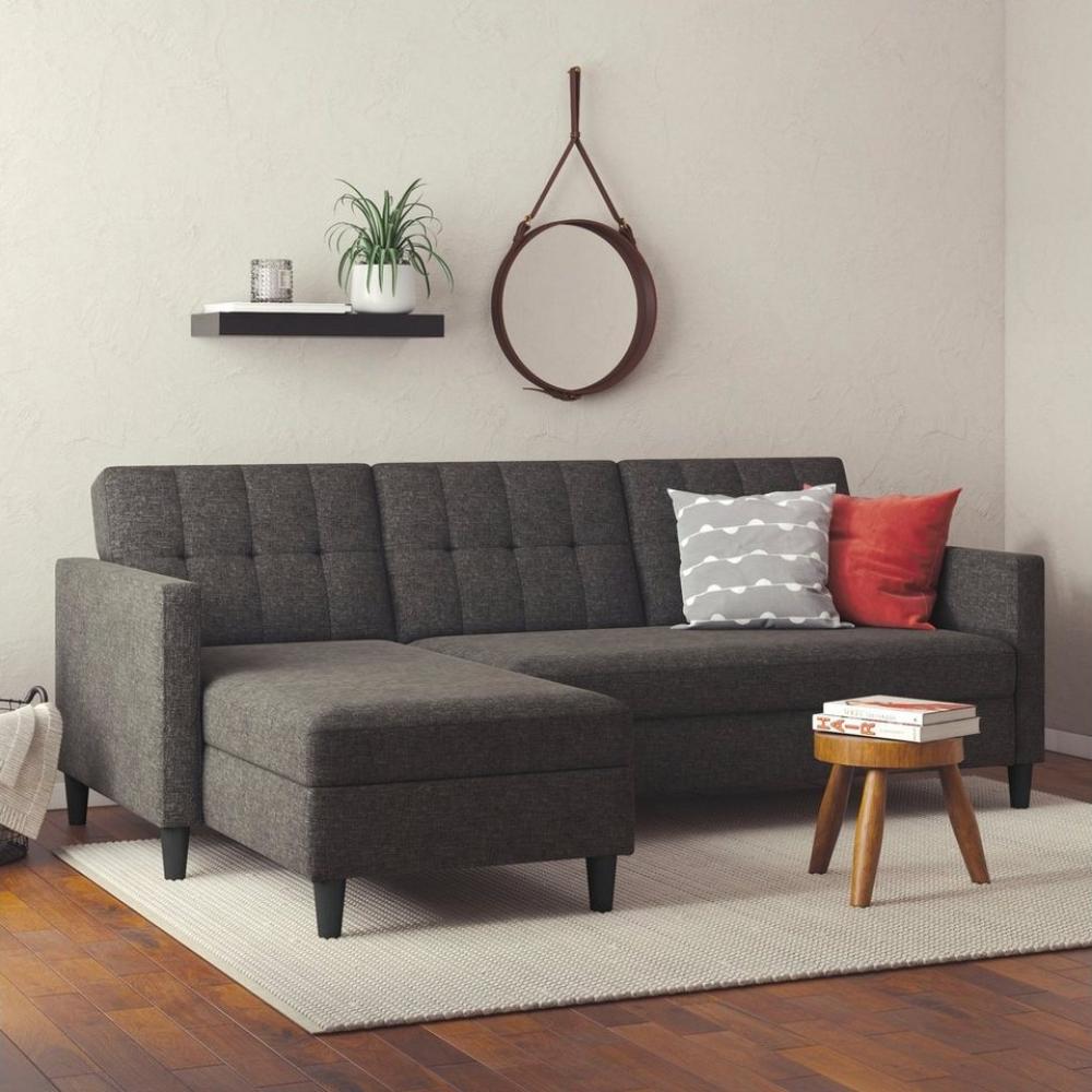 Dorel Home Ecksofa Hartford II, mit Bettfunktion und Stauraum, Recamiere beidseitig montierbar Bild 1