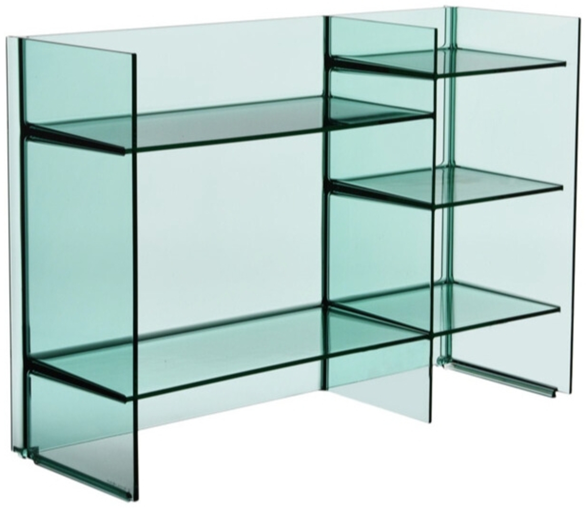 Kartell Sound-Rack Regal, Plastik, Green, 26 x 75 x 53 cm Bild 1