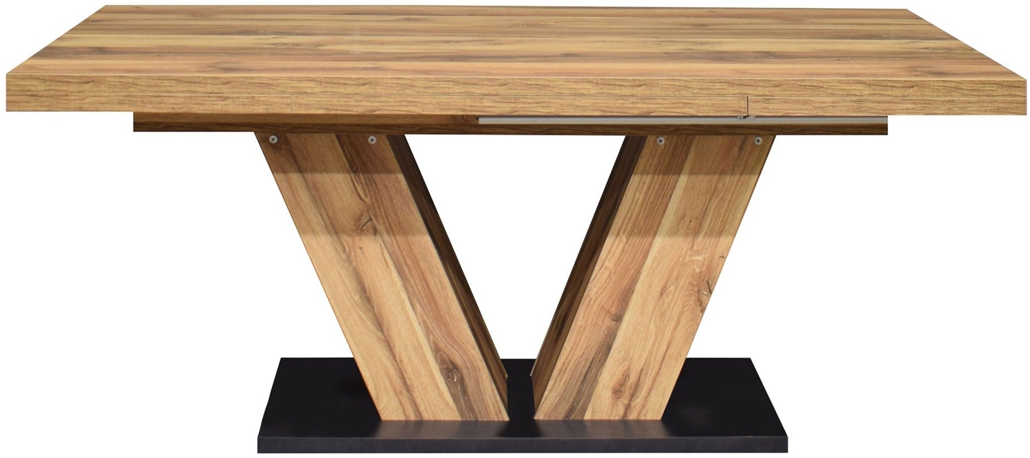 Ausziehtisch Kingston / Komfort 2.0 , Holzfarben , 180 x 76 x 90 cm Bild 1