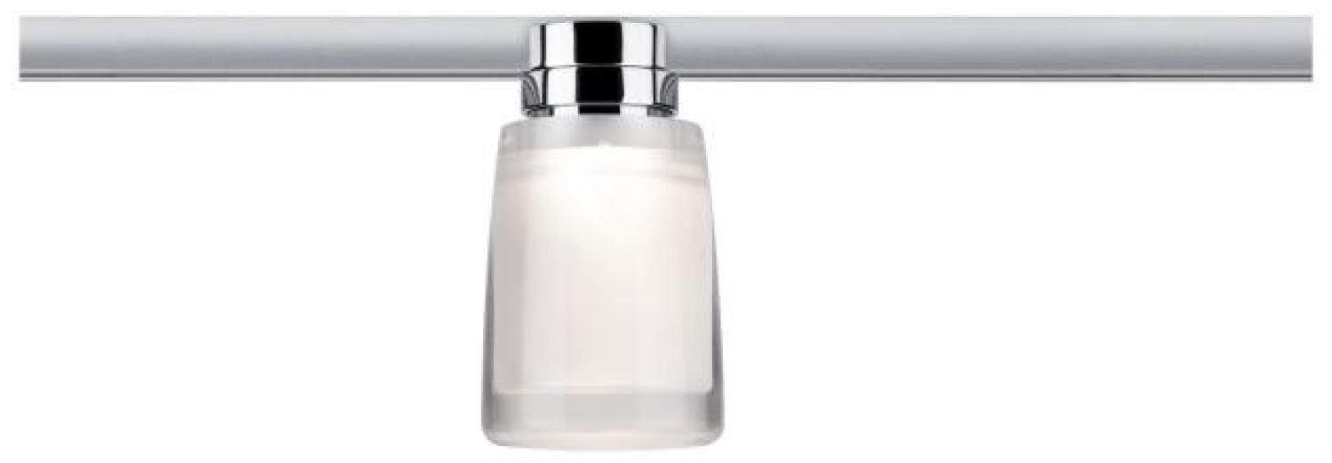 Paulmann 95501 URail LED Spot Ceiling Safira 5,2W Chrom/Klar/Satin dimmbar Bild 1