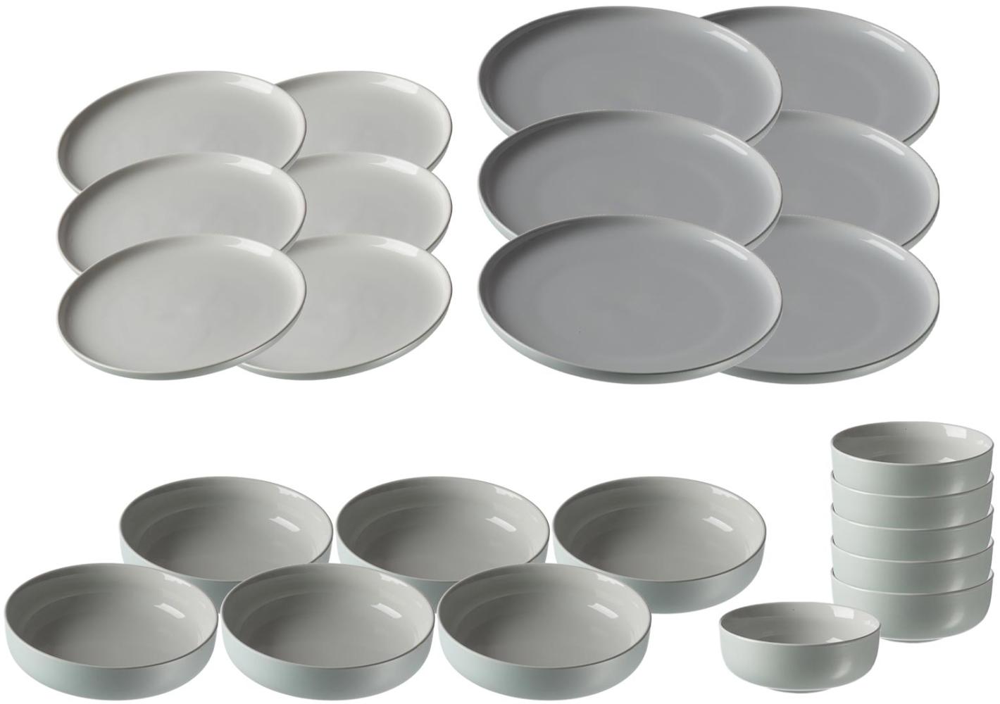 Ritzenhoff & Breker JASPER Teller & Schalenset 24-tlg. mint Bild 1