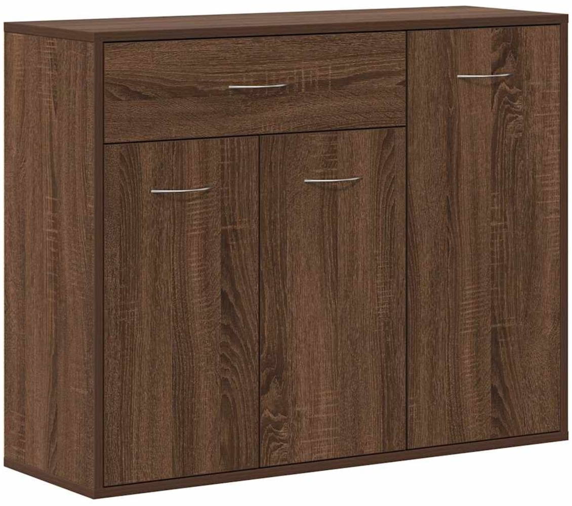 vidaXL Sideboard Braun Eichen-Optik 88x30x70 cm Holzwerkstoff 815368 Bild 1