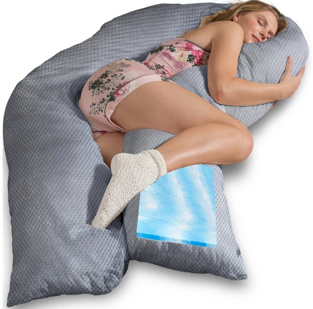 Traumreiter Seitenschläferkissen Visco XXL Seitenschläferkissen I DELUXE Bild 1