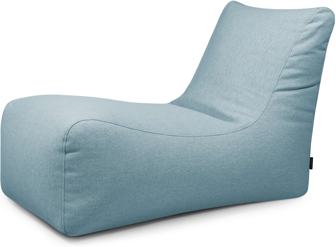 Sitzsack ‘Lounge‘, Bezugstoff - Dunes, 100% Olefin, Turquoise, 80x135x80 cm cm. Bild 1
