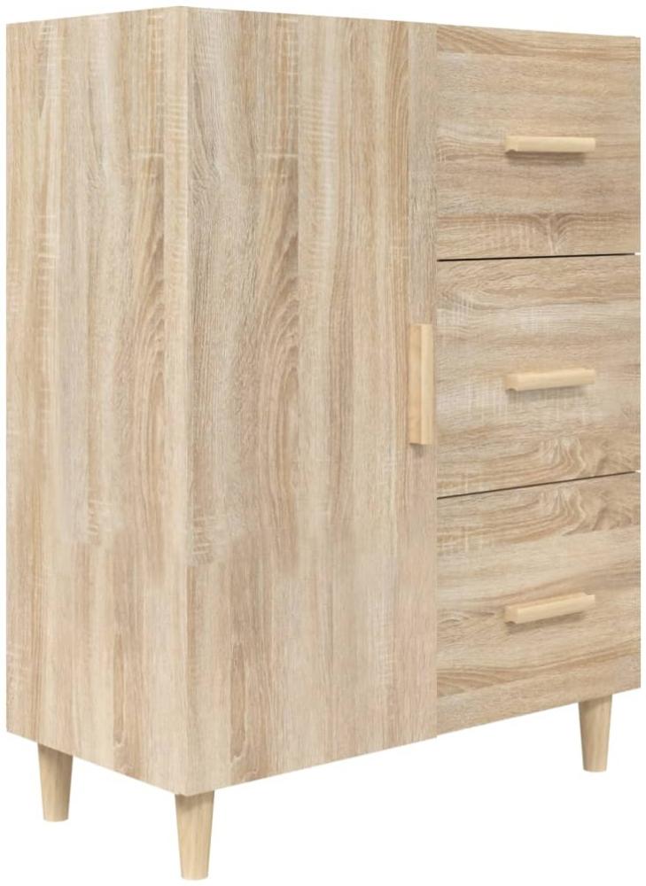 vidaXL Sideboard Sonoma-Eiche 69,5 x 34 x 90 cm Holzwerkstoff [812171] Bild 1