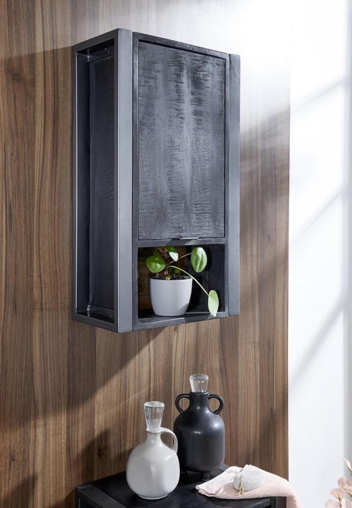Badoberschrank 40x70 cm 'Stark' Mango & Metall Bild 1