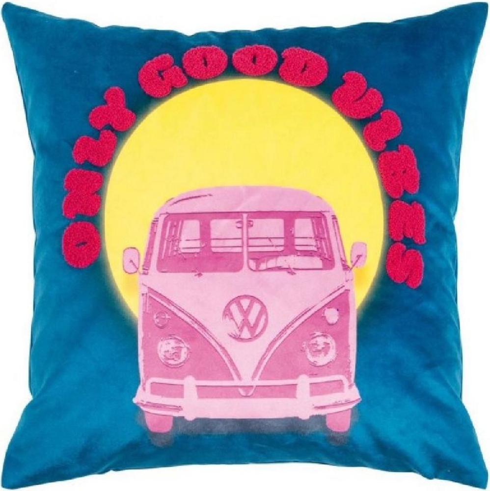 pad Kissen Buss Culture Pink Blau (45x45 cm) 11691-M40-4545 Bild 1