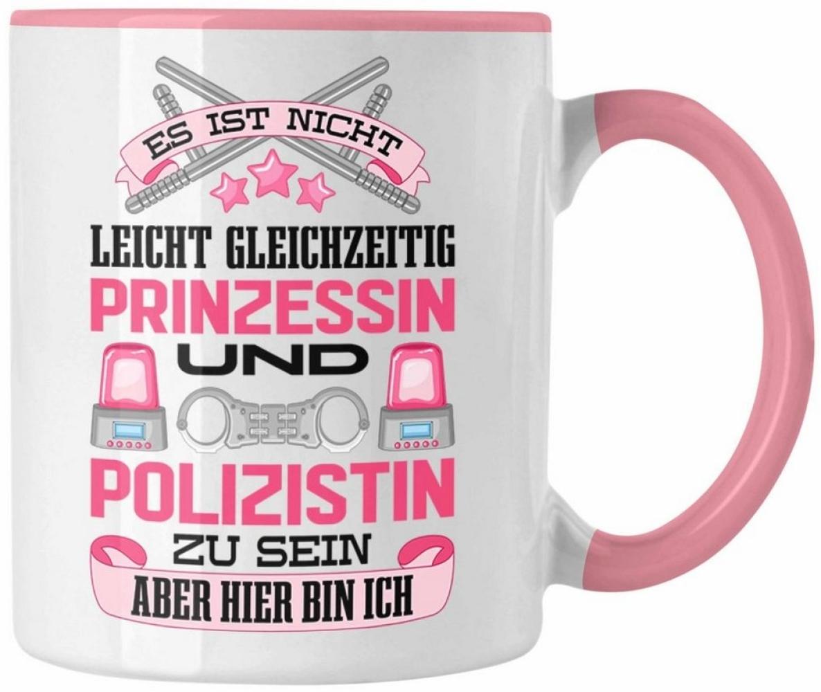 Trendation Tasse Trendation - Polizistin Geschenk Tasse mit Spruch Geschenke Polizei Fr Bild 1