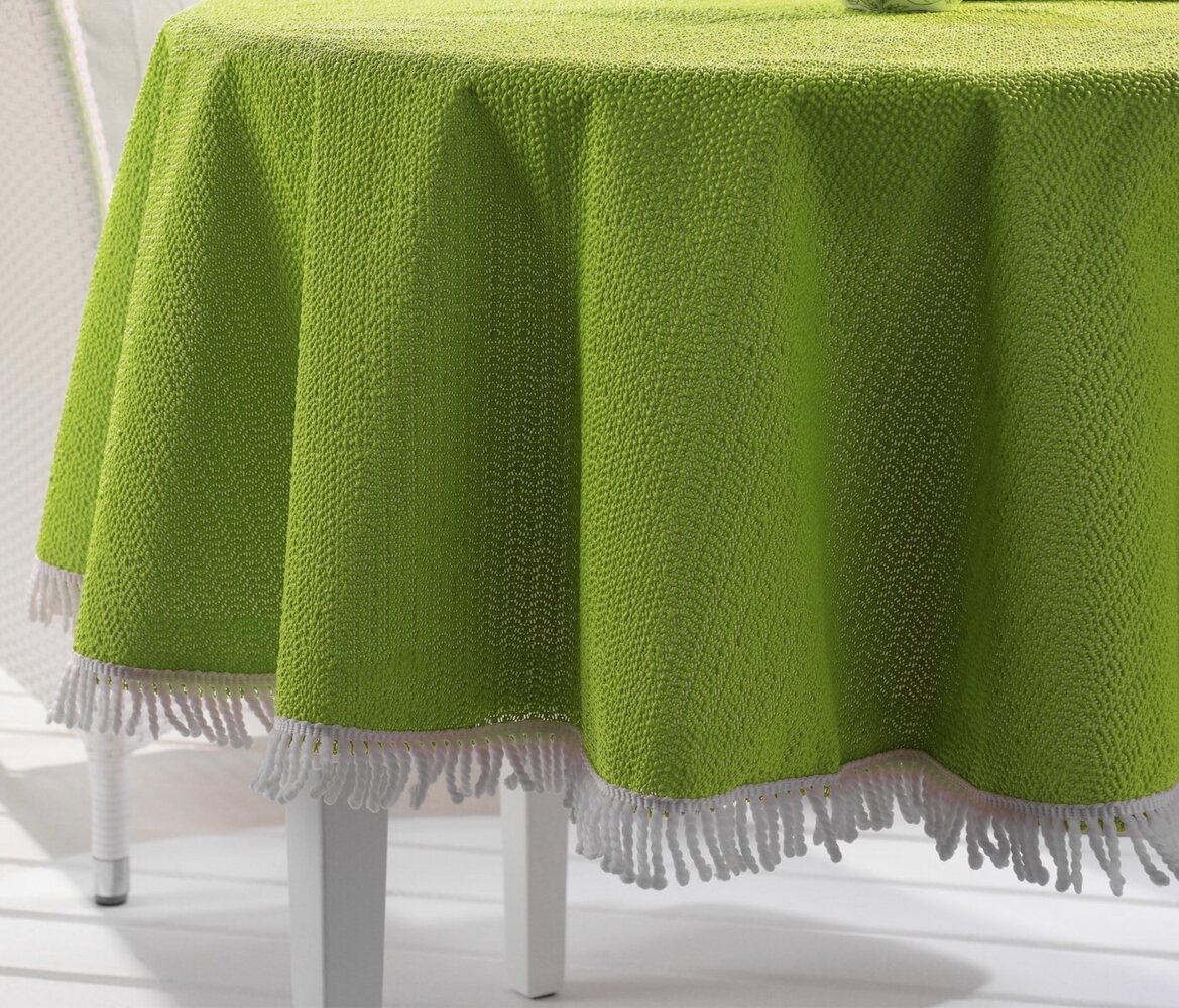 Beautex Tischdecke Garten Balkon Terrasse Camping Tischdecke, Eckig Rund Oval, Größe und (1-tlg) Bild 1