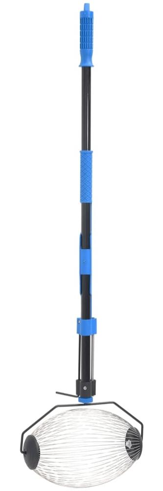 vidaXL Rollsammler Blau 127 cm Stahl 364827 Bild 1