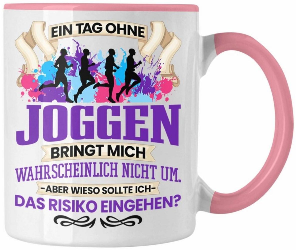 Trendation Tasse Trendation - Joggen Tasse Geschenk für Jogger Läufer Lustiger Spruch G Bild 1