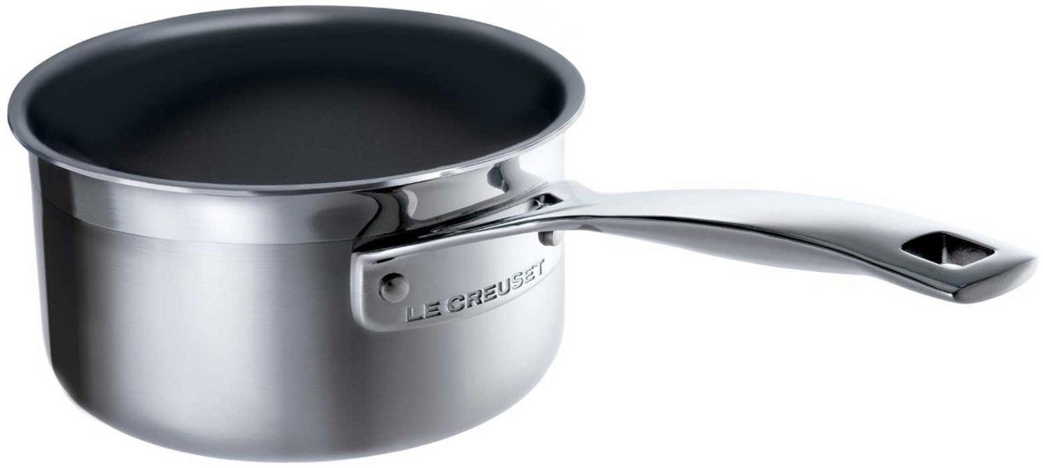 Le Creuset 3-Ply Milchtopf Antihaft 14 cm - 10 bis 18 cm Bild 1